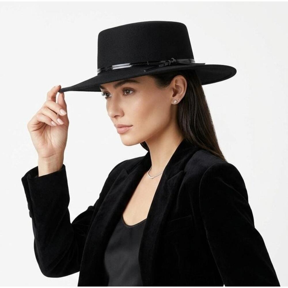 Wide-brimmed hat by Marini Silvano - Picture 1 of 8